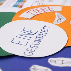 Schild "Eine Gesundheit"