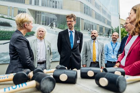 Gruppenbild der Unterstützer*innen