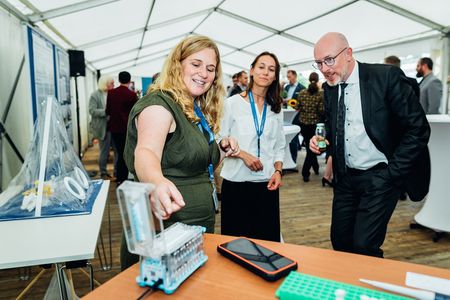 Vorführung mobiles Schülerlabor