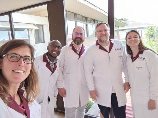 Gruppenfoto des Forschungsteams 